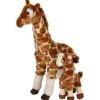Clearance Adventure Planet 14.5" And 8" Birth Of Life Giraffe Plush