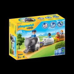 Sale Playmobil 1.2.3. Animal Train
