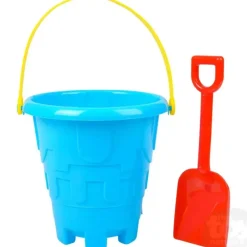 The Toy Network 6" Beach Sand Pail And Shovel Set Assorted Colors