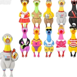 Discount The Toy Network 9.5" Big Rubber Chicken