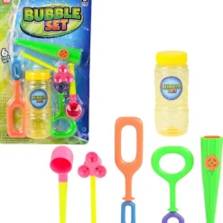 New The Toy Network 5" Bubble Set 5 Pieces