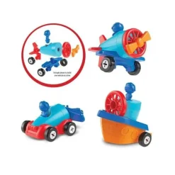 Clearance Learning Resources 1-2-3 Build It! Car-Plane-Boat