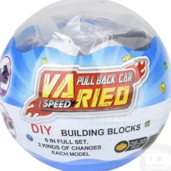 Online The Toy Network 2.75" Building Block Pull Back Race Car in Mystery Egg