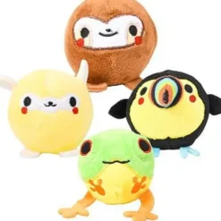 The Toy Network 3" Deluxe Squish Plush Jungle Animals