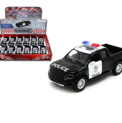 Clearance Kinsmart 5" Diecast 2013 Ford F-150 SVT Raptor Police