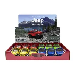 Clearance Kinsmart 5" Diecast 2018 Jeep Wrangler Open Top