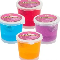 The Toy Network 2.5" Flashing Crystal Putty Assorted Colors