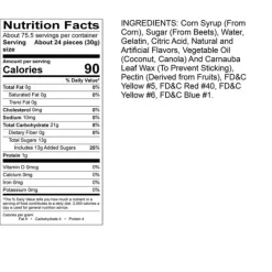 Clearance Albanese Confectionery 12 Flavor Gummi Bear Cubs 5 lb. Bag
