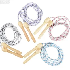 Outlet The Toy Network 7 Foot Jump Rope With Wooden Handle