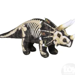 New Adventure Planet 15.5" Fossil Print Triceratops