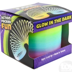Clearance The Toy Network 3" Glow Coil Spring