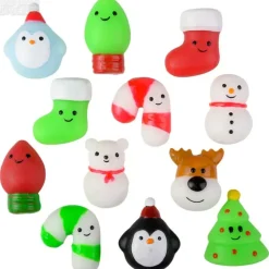 The Toy Network 1.5" Gummy Christmas Characters Assorted Styles