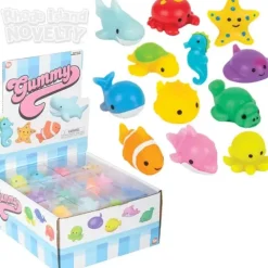 The Toy Network 1.5" Gummy Sea Life Animals Assorted Styles