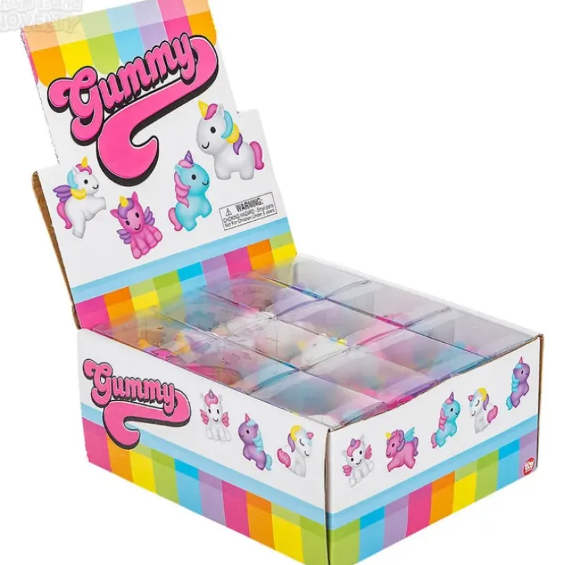 Hot The Toy Network 1.5" Gummy Unicorns Assorted Styles