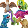 Discount Au0026A 11"-14" Jumbo Metallic Dinosaurs Assorted Styles