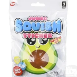 Hot The Toy Network 5" Jumbo Squish Sticker Mix 2