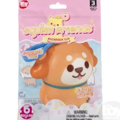 Outlet The Toy Network 3.25" Kawaii Animals Squish Backpack Clip