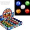 The Toy Network 1.75" Light-Up Glitter Hi Bounce Ball