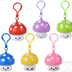 Outlet The Toy Network 2" Light-Up Mushroom Clip Ons
