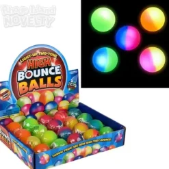 Clearance The Toy Network 1.75" Light-Up Two-Tone Hi Bounce Ball