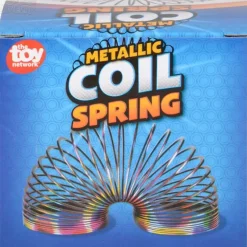 Best The Toy Network 3" Metallic Rainbow Coil Spring