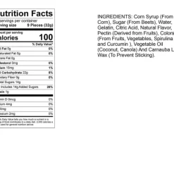 Clearance Albanese Confectionery 5 Natural Flavor Gummi Bears 5 lb. Bag