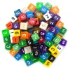 New Legacy Dice 100+ Pack of Random D6 Polyhedral Dice in Multiple Colors