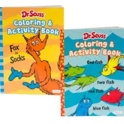 Clearance 4 Seasons 80 Page Dr. Seuss Coloring & Activity Book