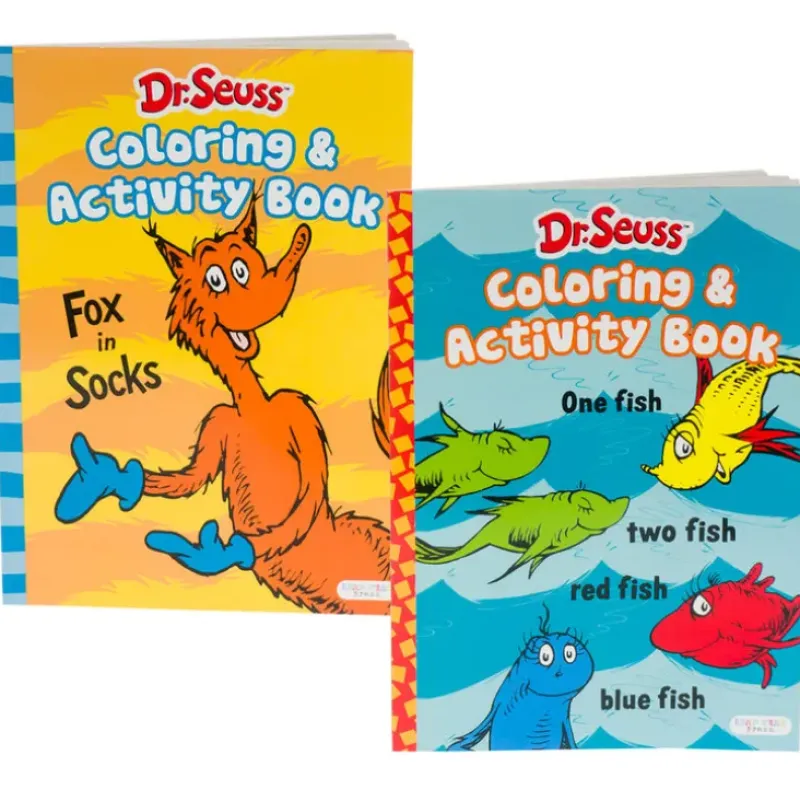 Clearance 4 Seasons 80 Page Dr. Seuss Coloring & Activity Book