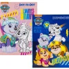 Clearance 4 Seasons 80 Page Paw Patrol Mighty Pup Coloring Book