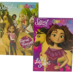 Best 4 Seasons 80 Page Spirit Untamed Coloring Book Assorted Styles