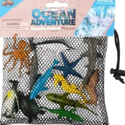 Sale Adventure Planet 12 Piece Aquatic Mesh Bag Play Set