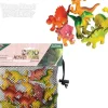 Discount Adventure Planet 12 Piece Baby Dinosaur Mesh Bag Play Set