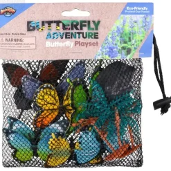 Outlet Adventure Planet 12 Piece Butterfly Mesh Bag Play Set