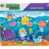 Hot Adventure Planet 6 Piece Chunky Mermaid Wooden Puzzle