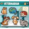 Clearance Adventure Planet 6 Piece Chunky Veterinarian Wooden Puzzle