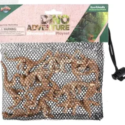 Outlet Adventure Planet 12 Piece Dino Fossil Mesh Bag Play Set