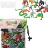 New Adventure Planet 12 Piece Jungle Mesh Bag Play Set