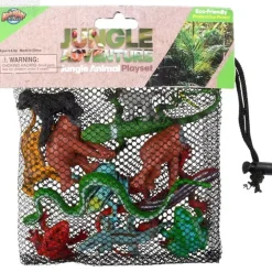 New Adventure Planet 12 Piece Jungle Mesh Bag Play Set