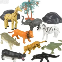 Sale Adventure Planet 12 Piece Safari Mesh Bag Play Set