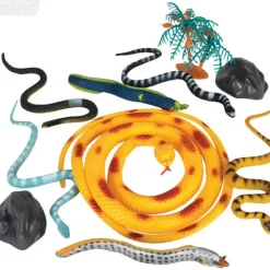 Online Adventure Planet 12 Piece Snake Mesh Bag Play Set