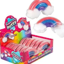 Sale The Toy Network 4.25" Rainbow Cloud Putty