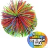 Hot The Toy Network 3.5" Rainbow Stringy Ball