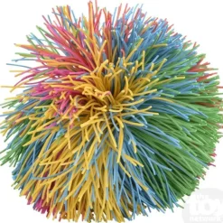 Hot The Toy Network 3.5" Rainbow Stringy Ball