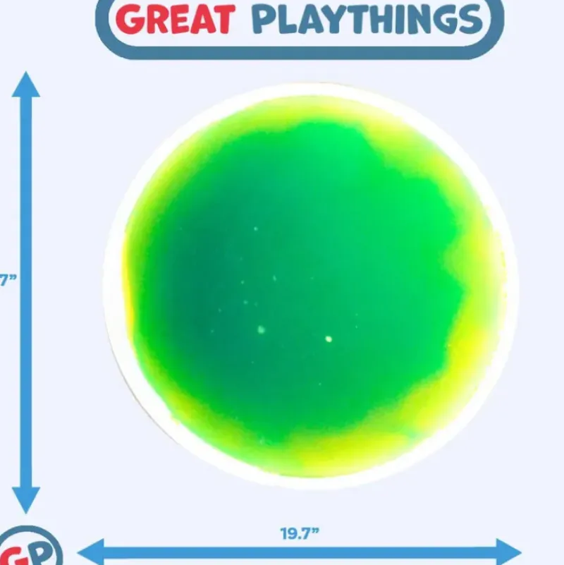 Discount Great Playthings 19.7" Round Liquid Sensory Floor Tile
