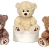 Discount Fiesta Toy 9.5” Sitting Paw Print Bears Assorted Styles