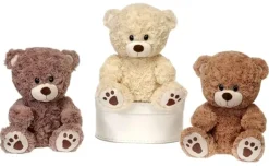 Discount Fiesta Toy 9.5” Sitting Paw Print Bears Assorted Styles