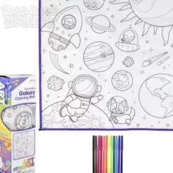 Adventure Planet 19.5" Space Washable Doodle Mat