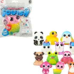 Outlet The Toy Network 3.5" Sparkle Eye Squish Animal