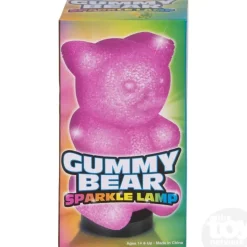 Sale The Toy Network 9.25" Sparkle Gummy Bear Lamp